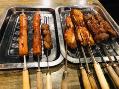 红酒菲力牛肉串-玫瑰红烤羊排(北新桥三条店)
