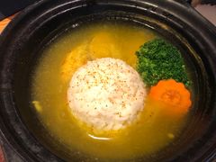 花胶鲍鱼黄金捞饭-赤坂亭M9和牛烧肉(世博源店)