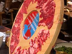 鲜切黄牛肉三拼-吼堂老火锅(太古里总店)