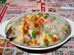 黑松露忌廉汁焗海鲜饭-阿飛冰室(下沙店)