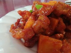 菠萝咕咾肉-大眼锅贴水饺(河东店)