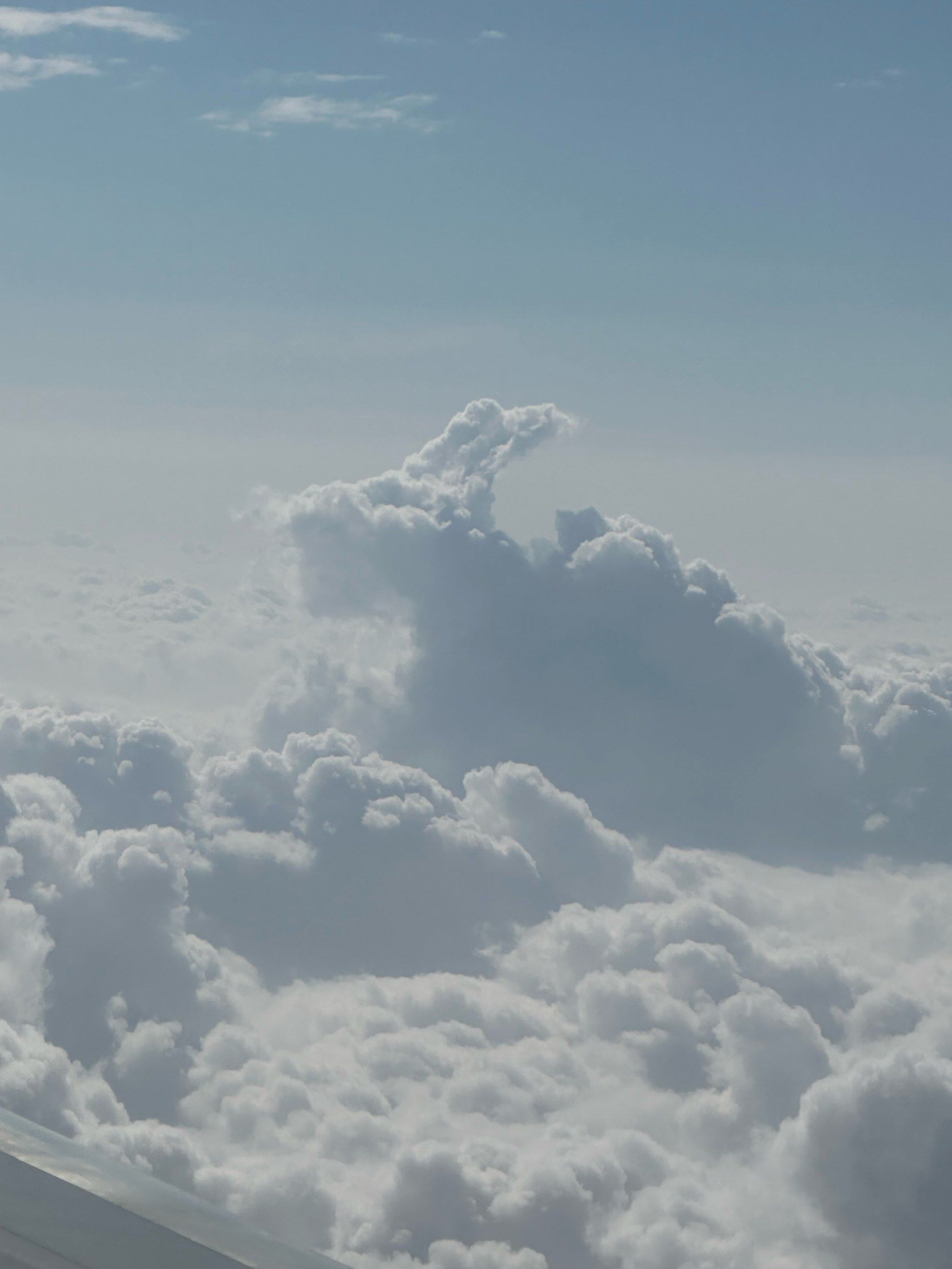 天空之城 #飞机摄影 #随手拍天空云朵 #旅游随手拍 #云朵 #随手拍