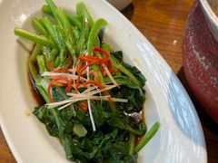 清炒芥兰-北京老铺烤鸭(老城根店)
