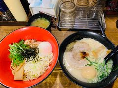 玉子拌麵-横浜家系ラーメン壱角家(新宿アルタ裏店)