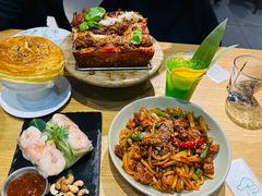 椒麻鸡肉乌冬面-魏客咖啡(中铁中心店)