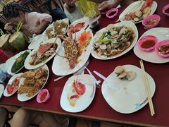 -班赞海鲜市场胖阿姨加工点