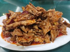 凉拌香辣鸡架-李连贵酒家熏肉大饼(昆明街店)