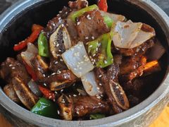 葱爆黑椒牛仔骨-汉水谣·江景餐厅(江滩店)