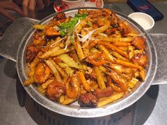 干锅翅虾-蓉幸会川菜(苏宁广场店)