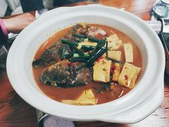 鱼头豆腐-阿峰饭店·本地土菜馆·农家土鸡煲·一品神仙鸡(报福店)