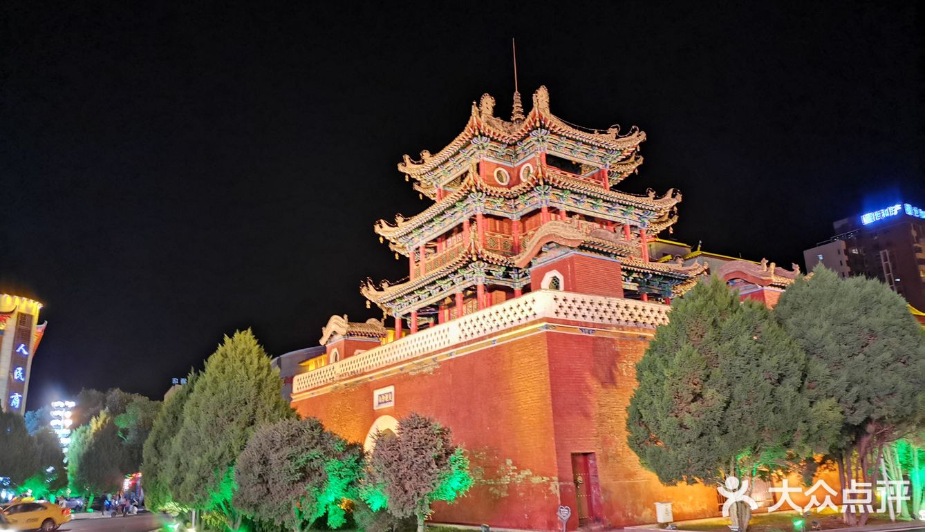 中卫鼓楼夜景