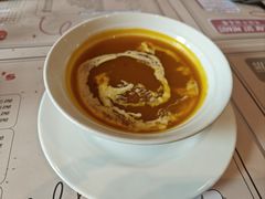 奶油南瓜汤-安妮意大利餐厅(丽都店)