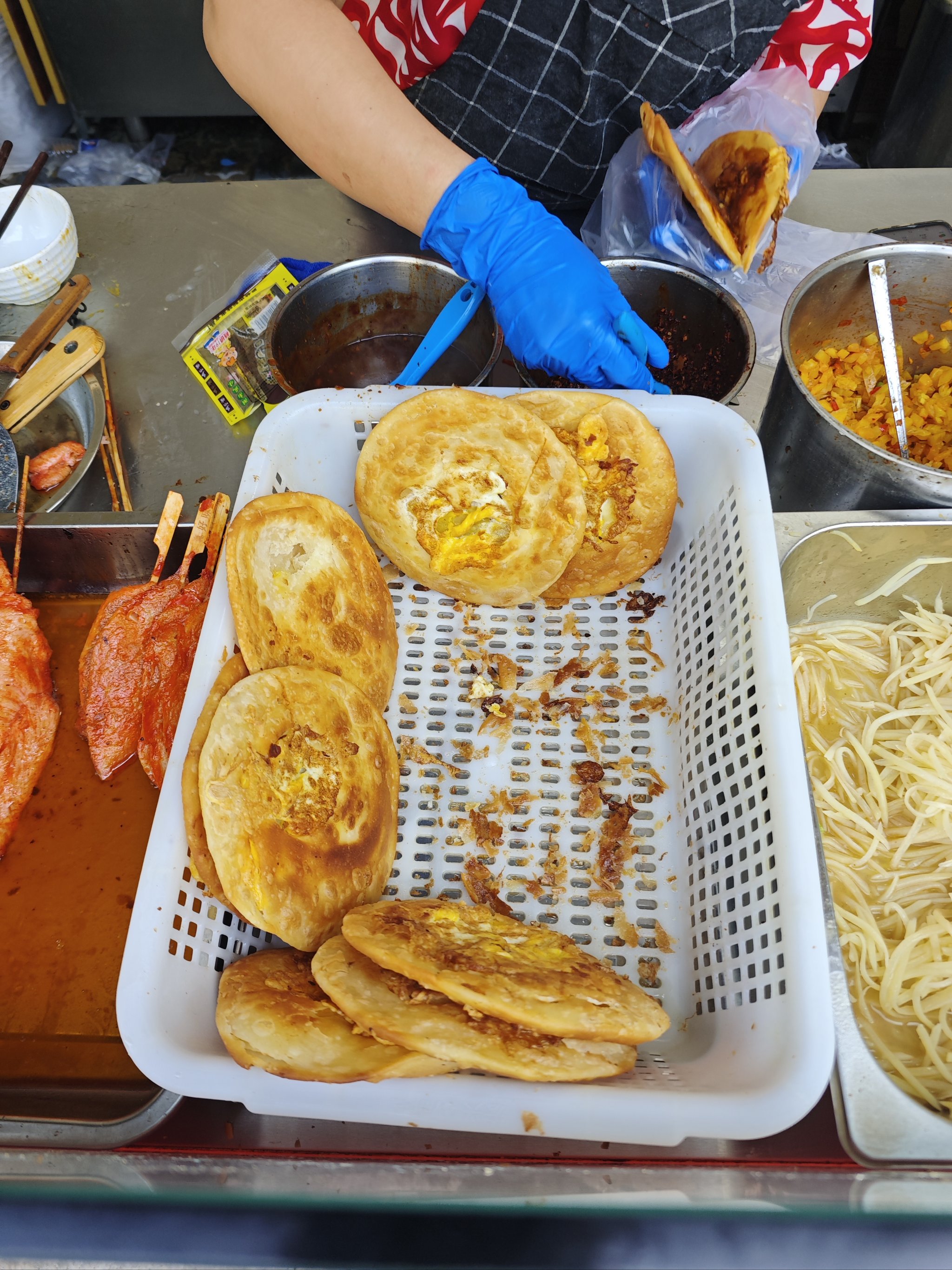 鸡蛋灌饼店内照片图片