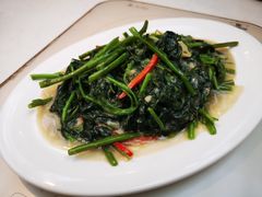 椒丝腐乳炒空心菜-肥仔文澳门猪骨煲(南京西路店)