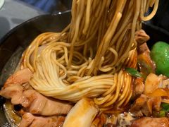 虾仁腰花麻酱拌面-腔调面(斜土路店)
