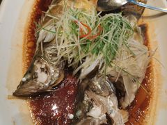 火腿丝蒸鲈鱼-钱塘宴(东站西子国际店)