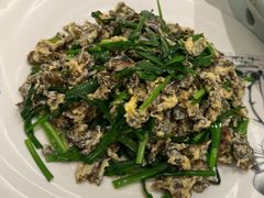 地皮菜炒鸡蛋-安徽大厦中餐厅