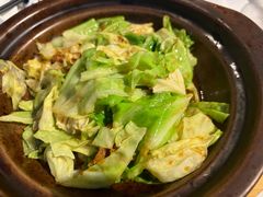 油渣炒牛心菜-眉州东坡(华联万柳店)