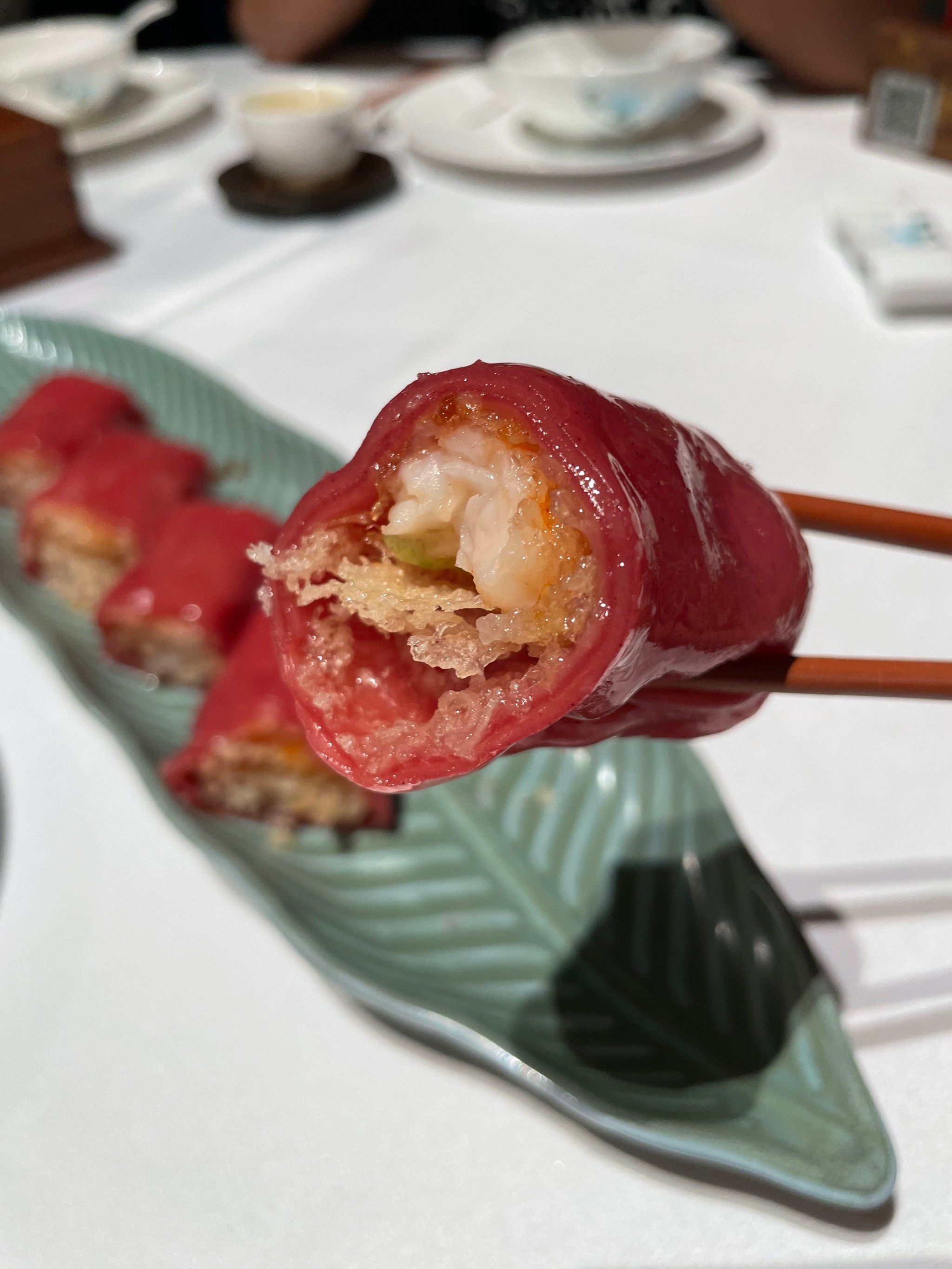 脆爽鲜虾红米肠