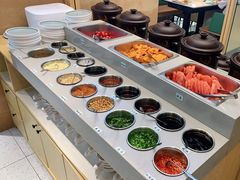 自助调料区-九孔·筒骨莲藕汤锅(大明宫万达店)