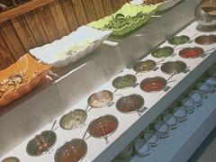 自助调料区-草原塞蛮羊火锅城(港湾店)