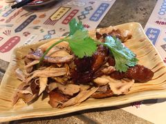下酒手撕鸡-酒肆浅葱•烧烤•龙虾•排档(卓悦intown店)