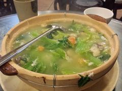 咸蛋黄芥菜煲-紫金食坊(江南西路店)