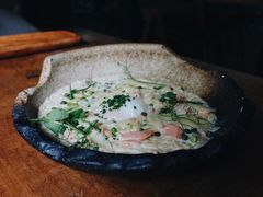 烟熏三文鱼烩饭-植物园哈利亚餐厅