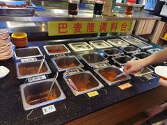 自助调料区-巴麦隆自助烤肉(桂林路店)