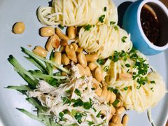 鸡丝凉面-老头儿油爆虾(金鹰世界店)