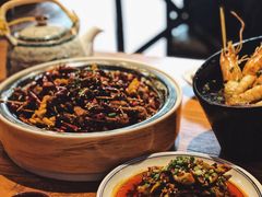 独家招牌牙签肉-老九巷川小馆(万松园店)