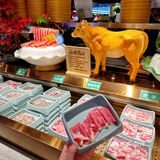 第一次在见到如此火热的自助餐。。。