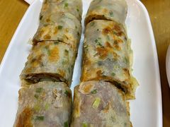 葱饼卷牛肉-台北楚楚园馅饼粥(虹桥南丰城店)