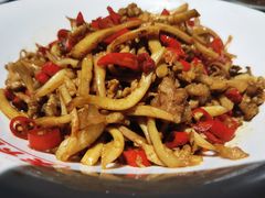 鱿鱼炒肉丝-天下客饭店(中山路店)