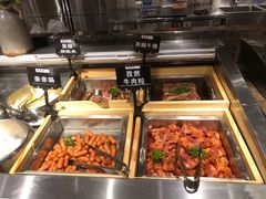 自助取餐区-韩京炭火烤肉自助料理(柯桥万达店)