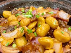 板栗牛筋煲-阿毛饭店(和义路店)