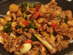 干锅牛蛙-梁记粥铺(开元地中海店)