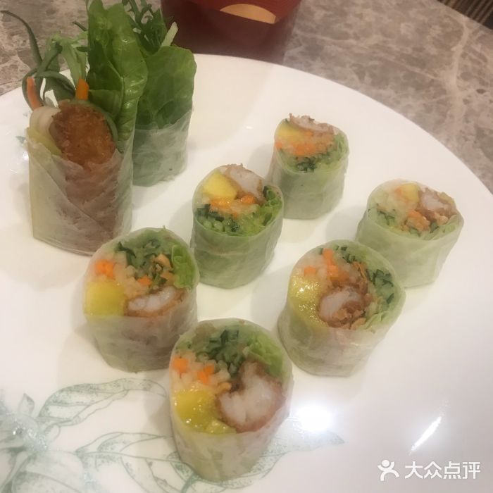 美奈小馆·越南料理(福田星河COCO Park店)芒果鱼柳米纸卷图片