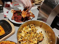 -草家酱蟹炭火烤肉店(珲春南路一店)