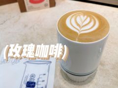 拿铁-玫瑰咖啡(中山六路店)