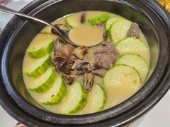 草菇黑猪胜瓜煲-味可道美食坊(福基路店)