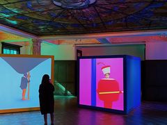 -Nathalie Djurberg与Hans Berg“牛皮纸包裹的月亮”-Prada荣宅当季展览