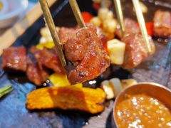 田园澳洲骰子牛肉-蜜桃花开·中西融合菜E&W(南长街店)