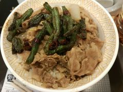 四季豆牛肉dong-食其家·牛丼咖喱(宜山路贝岭店)