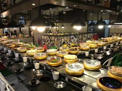 自助调料区-汤响自助回转火锅百汇(乐峰广场店)
