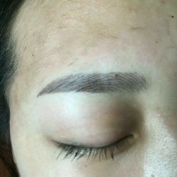 -西施无菌半永久纹绣眉眼影唇轻增发纹发际线
