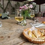 Garden brunch and Puppies Day!