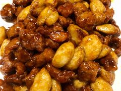 黑蒜子牛肉粒-陈傻子餐厅(世纪都会店)