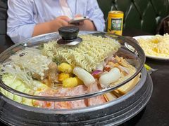 传统部队火锅-the frypan韩国炸鸡啤酒(五路居店)