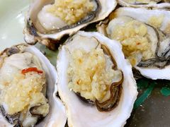 炭烧蒜蓉生蚝-贞姨美食·老字号海鲜大排档